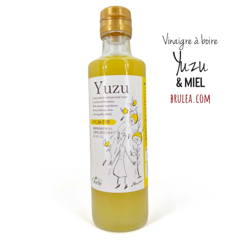Vinaigre à boire au Yuzu & au miel - 270Ml