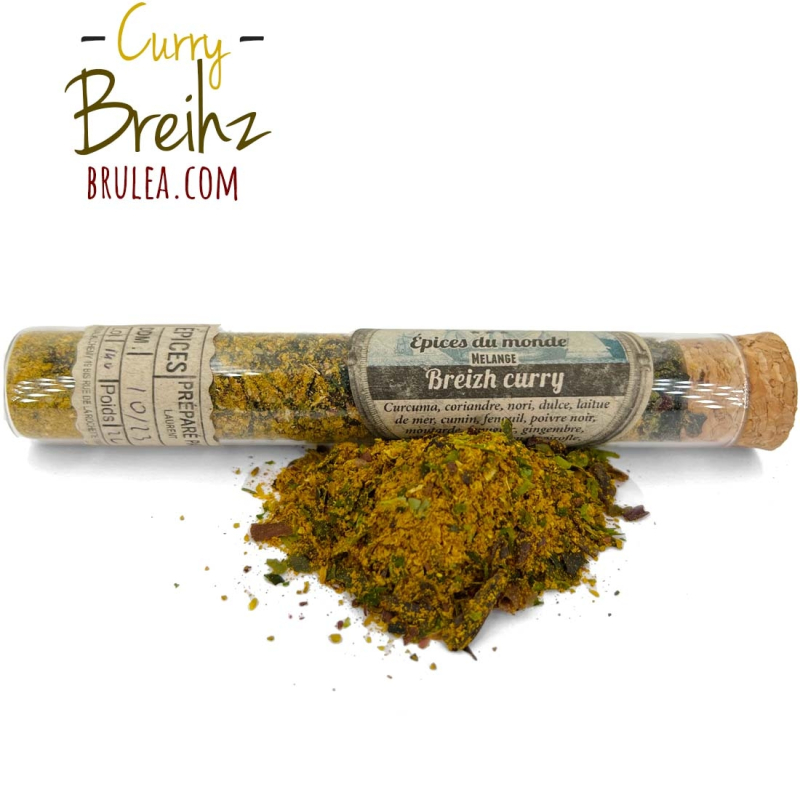 Breizh Curry - L'assemblage d'épices exclusif pour découvrir les saveurs d'antan.