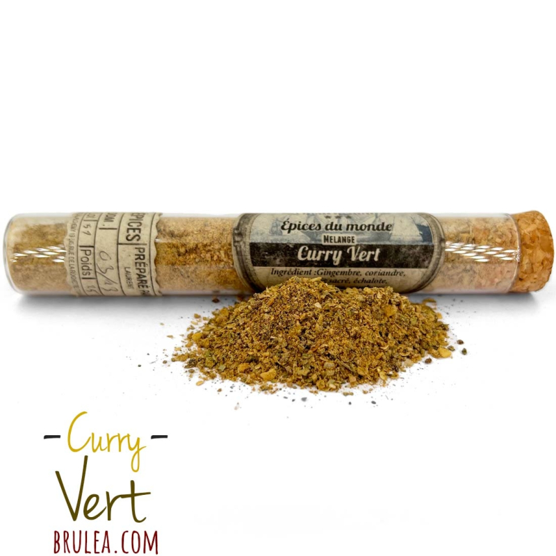 Curry Vert Thaï - Le mélange d'épices raffiné pour ajouter une touche d'exotisme à votre cuisine